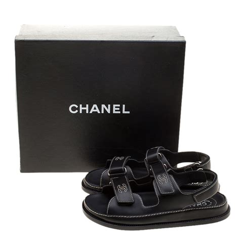 chanel flat velcro sandals|Chanel Velcro sandals australia price.